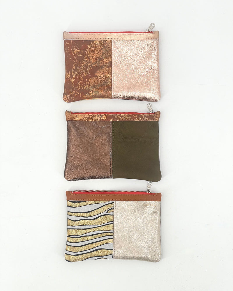Patchwork Pouches / Earth Collection