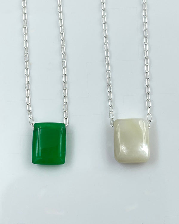 Ten Thousand Things Chiclet Choker Necklaces