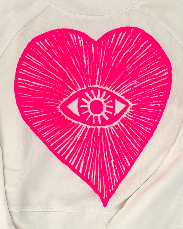 One Love, One Heart Fleece Sweatshirt