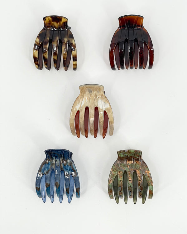Large French Yoga Hair Clips