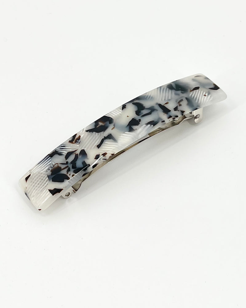 Ivory Blonde French Barrettes