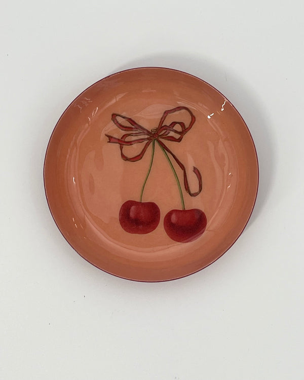 Round Enamel Tray