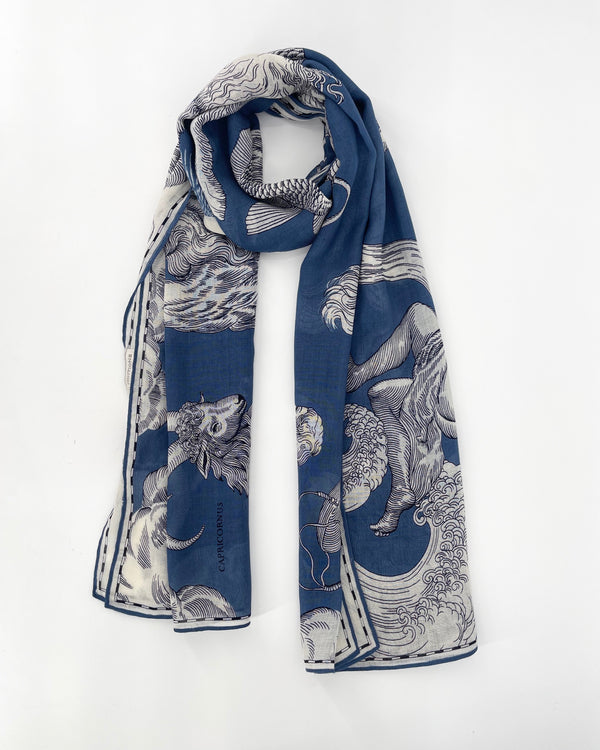 Astrology Wool Scarf