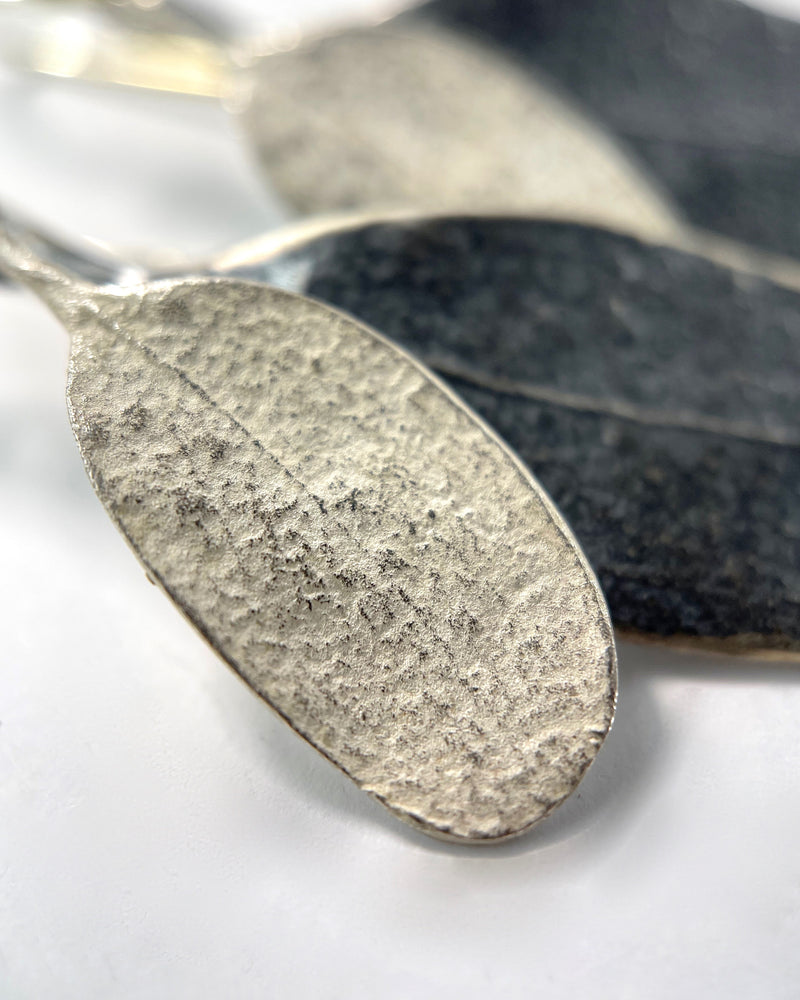 John Iversen Double Leaf Earrings