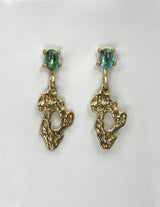 Julie Cohn Petite Reef Topaz Bronze Earrings