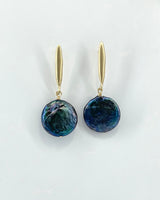 Julie Cohn Grain & Coin Pearl Earrings