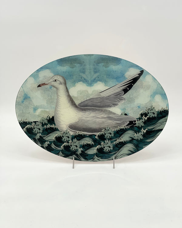 John Derian 13 x 18" Oval Sea Gull Trays