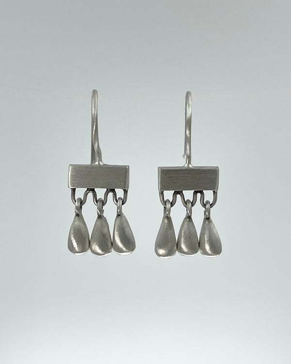 Jane Diaz Fringe Drop Earrings