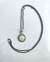 Jane Diaz Moon Charm Necklace