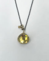 Jamie Joseph Rose Cut Citrine Necklace