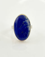 Jamie Joseph Oval Lapis Ring