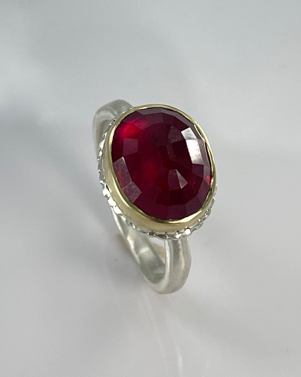 Jamie Joseph Inverted African Ruby Ring