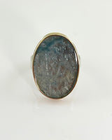 Jamie Joseph Oval Aquamarine Ring