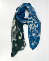 Polar Bear Blue Scarf