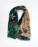 Underwater World Night Shawl, Navy