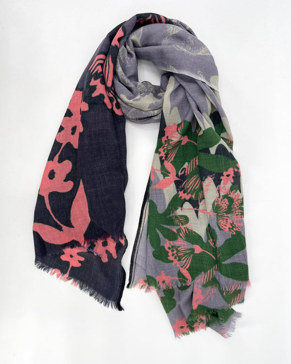 The Imaginary Island Purple Shawl