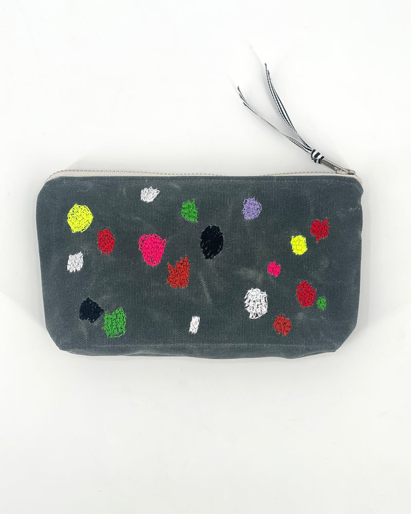 Small Waxed Canvas Pouches