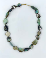 Lena Skadegard Large Scale Abalone Necklace