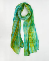 Silk Watercolor Scarves