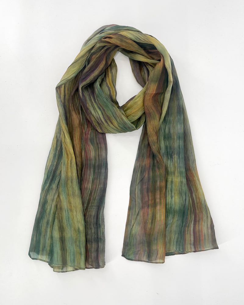 Silk Watercolor Scarves