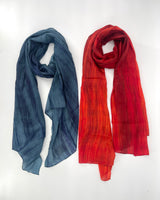 Silk Watercolor Scarves