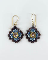 Miguel Ases Hanging Clover Earrings