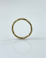 Sarah McGuire Thick Bias 18 kt. Gold Band