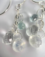 Melissa Joy Manning Assorted Stone Drop Chain Earrings