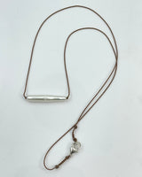 Margaret Solow Rectangle Freshwater Pearl Necklace