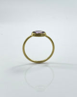 Margaret Solow Sapphire & 18kt. Ring