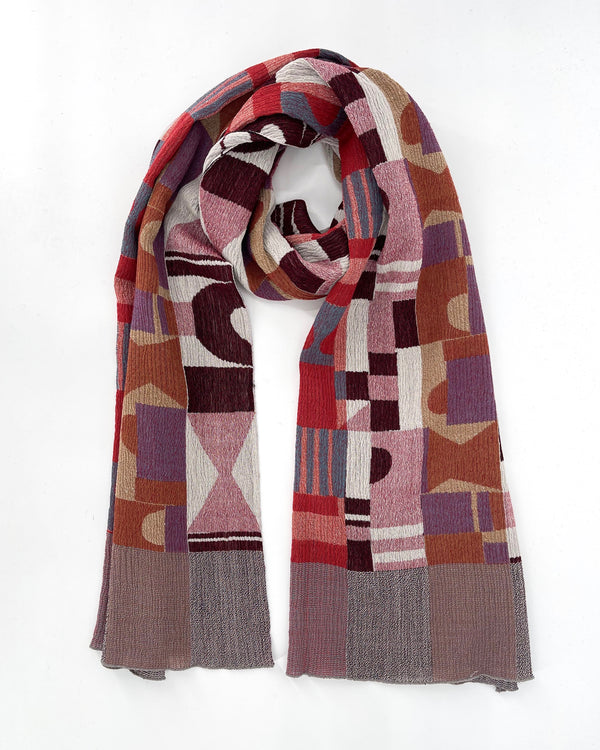 Nuno Toy Blocks Wool Scarf