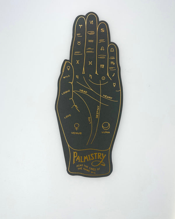 Noat Paper Palmistry Card