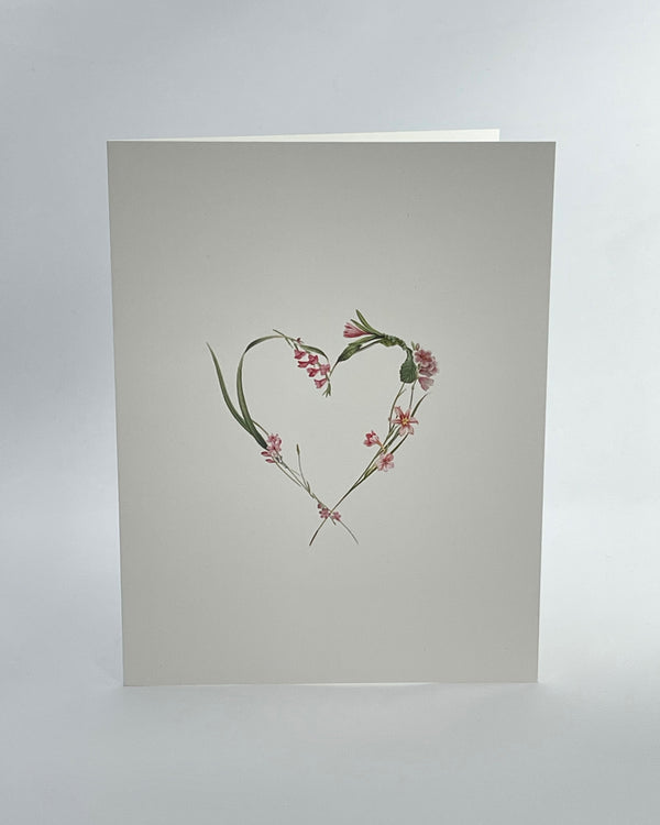 Mima's Rose Heart Card