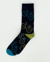 Men's Bamboo "Fixie" Bicycle Socks