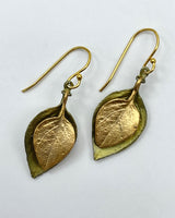 Two-Tone Sweet Basil  Earrings