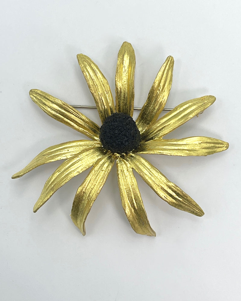 Black-Eyed Susan Brooch