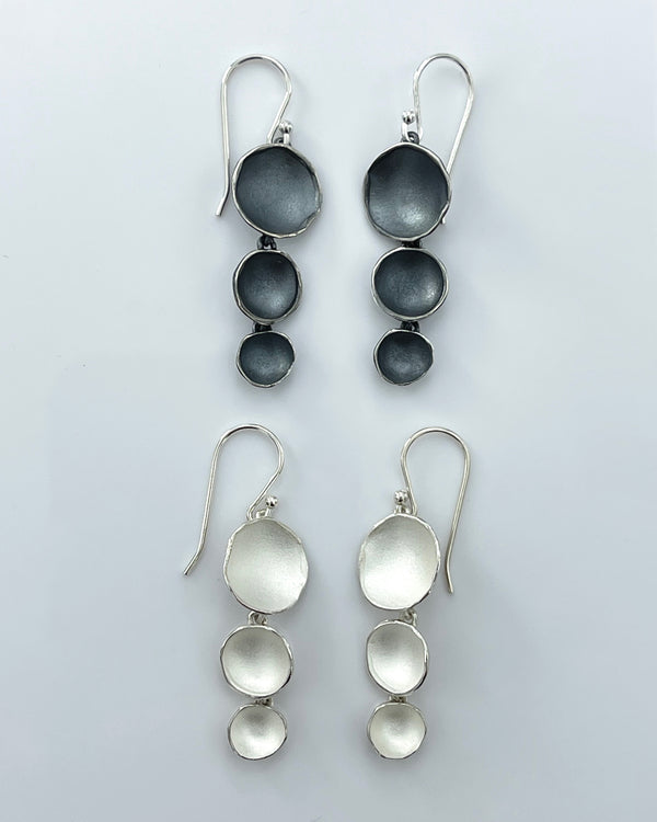 Triple Dishy Earrings