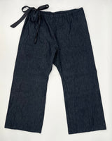 Wide Leg Japan Blue Denim Pants