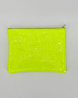 Large Leather Zip Pouches