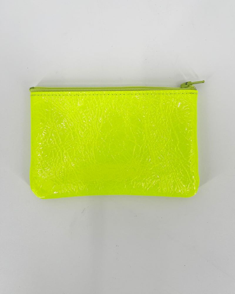 Small Leather Zip Pouches