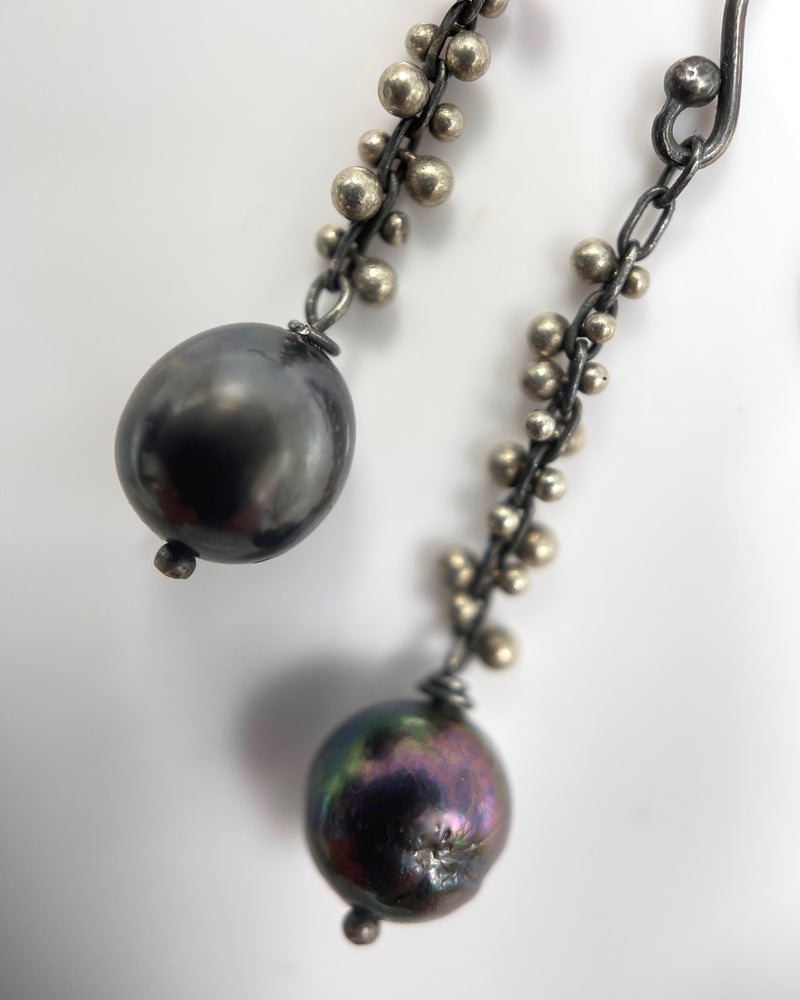 Ten Thousand Things Black Pearl Earrings