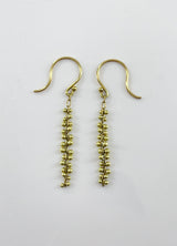 TenThousandThings 18k Short Cluster Earrings