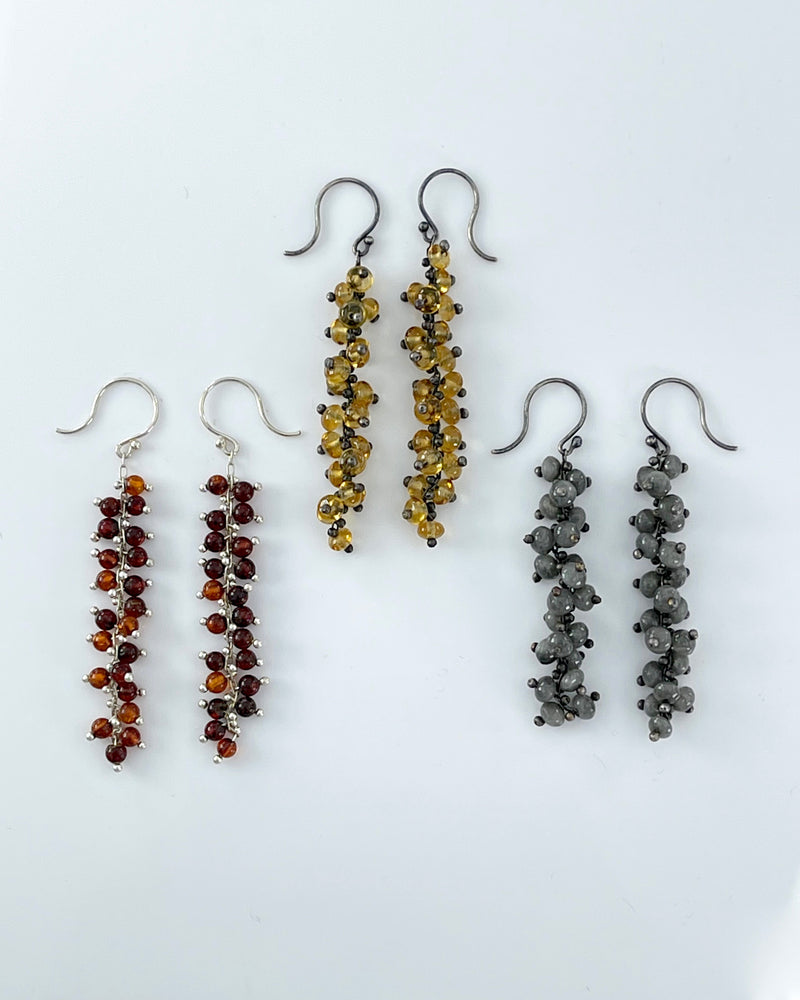 Ten Thousand Things Beaded Spiral Earrings