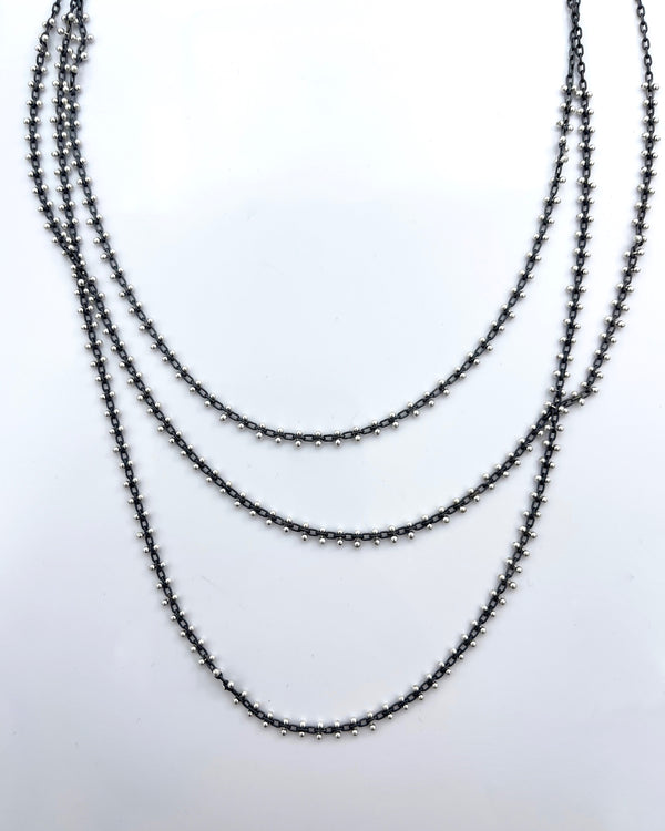 Ten Thousand Things 3-Strand Beaded Necklace