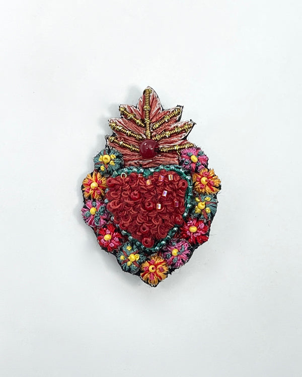 Blossom Heart Brooch