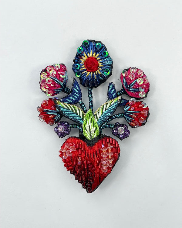 Frida's Flowers Brooch