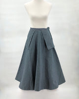 Floating Pocket Skirt in RR Stripe