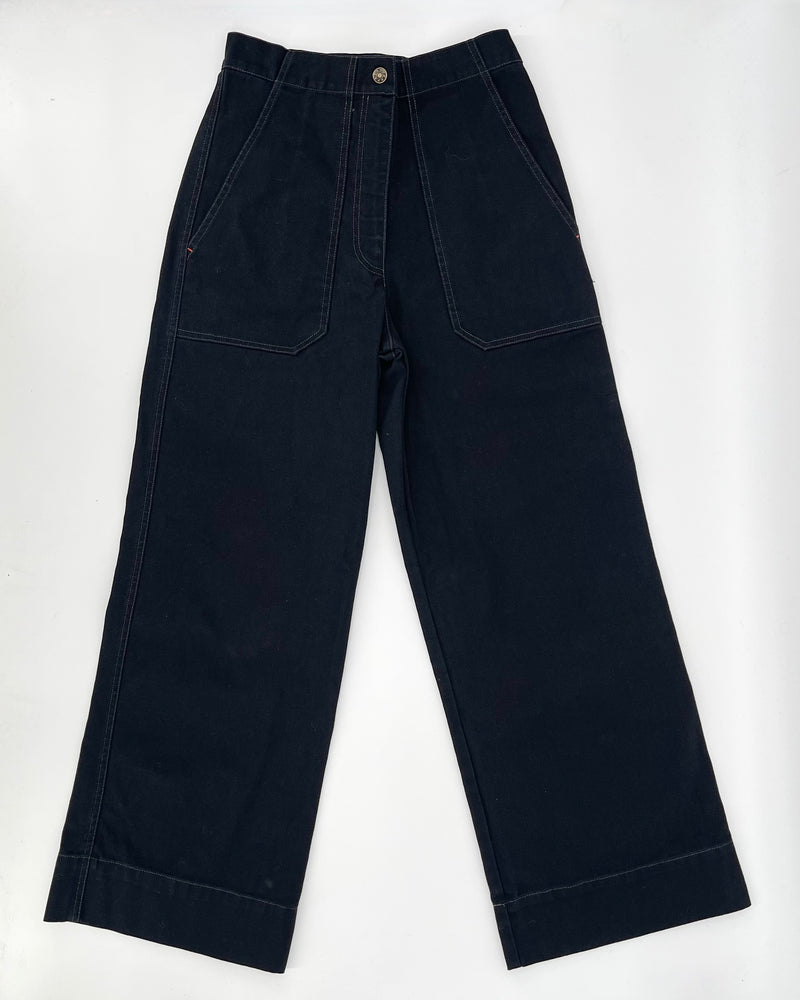 Women's Stove Pipe Jeans, Black