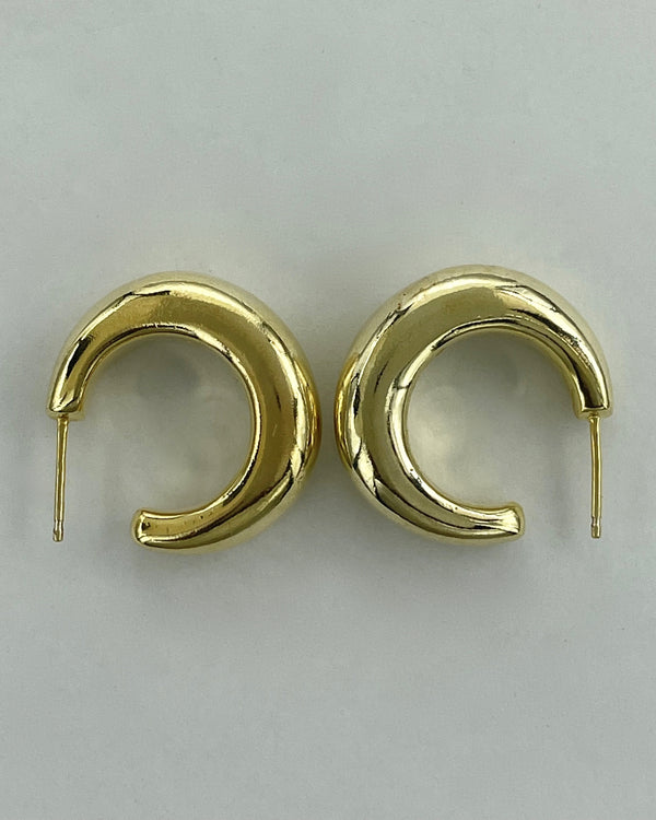 Vaubel Designs Puffy Gold Hoops