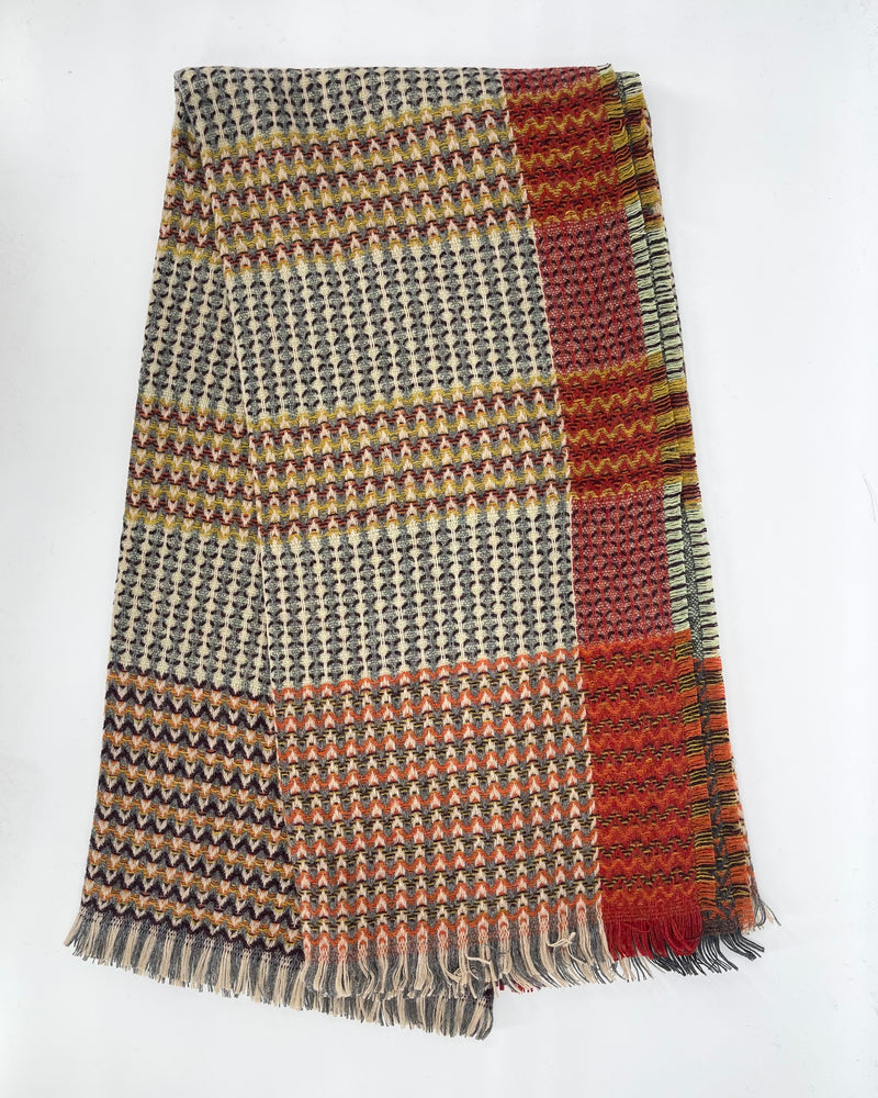 Ripple Shetland Throw